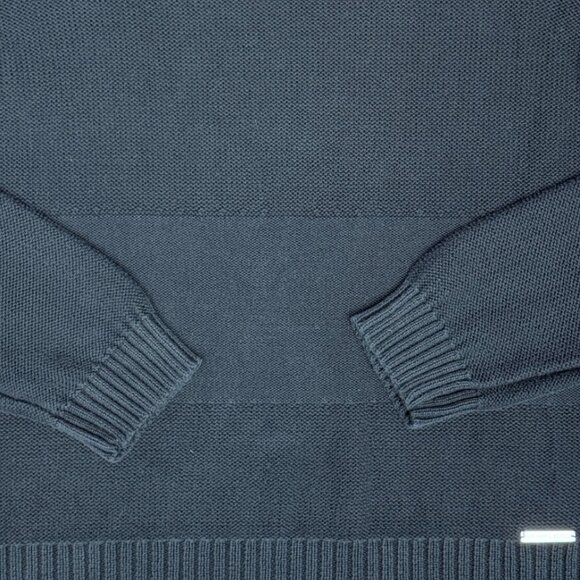 Women's MICHAEL‎ KORS Black Pullover Split-Hem Sweater- Size L - Picture 6 of 6